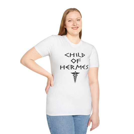 Child of Hermes Greek Mythology Adult T-Shirt