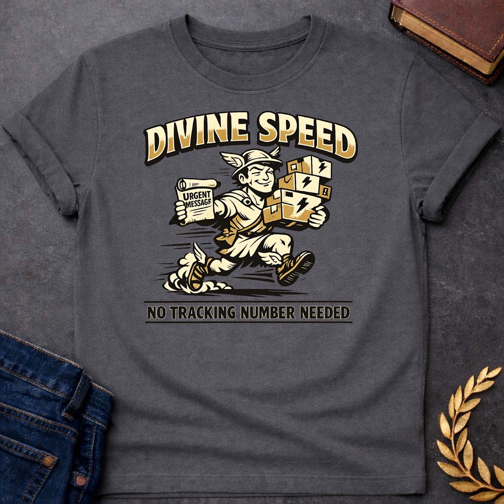 hermes divine speed greek mythology youth t shirt featuring detailed Greek mythology artwork, symbolic design, and bold graphic style