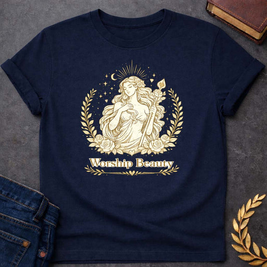 Aphrodite Worship Beauty Greek Mythology Youth T-Shirt