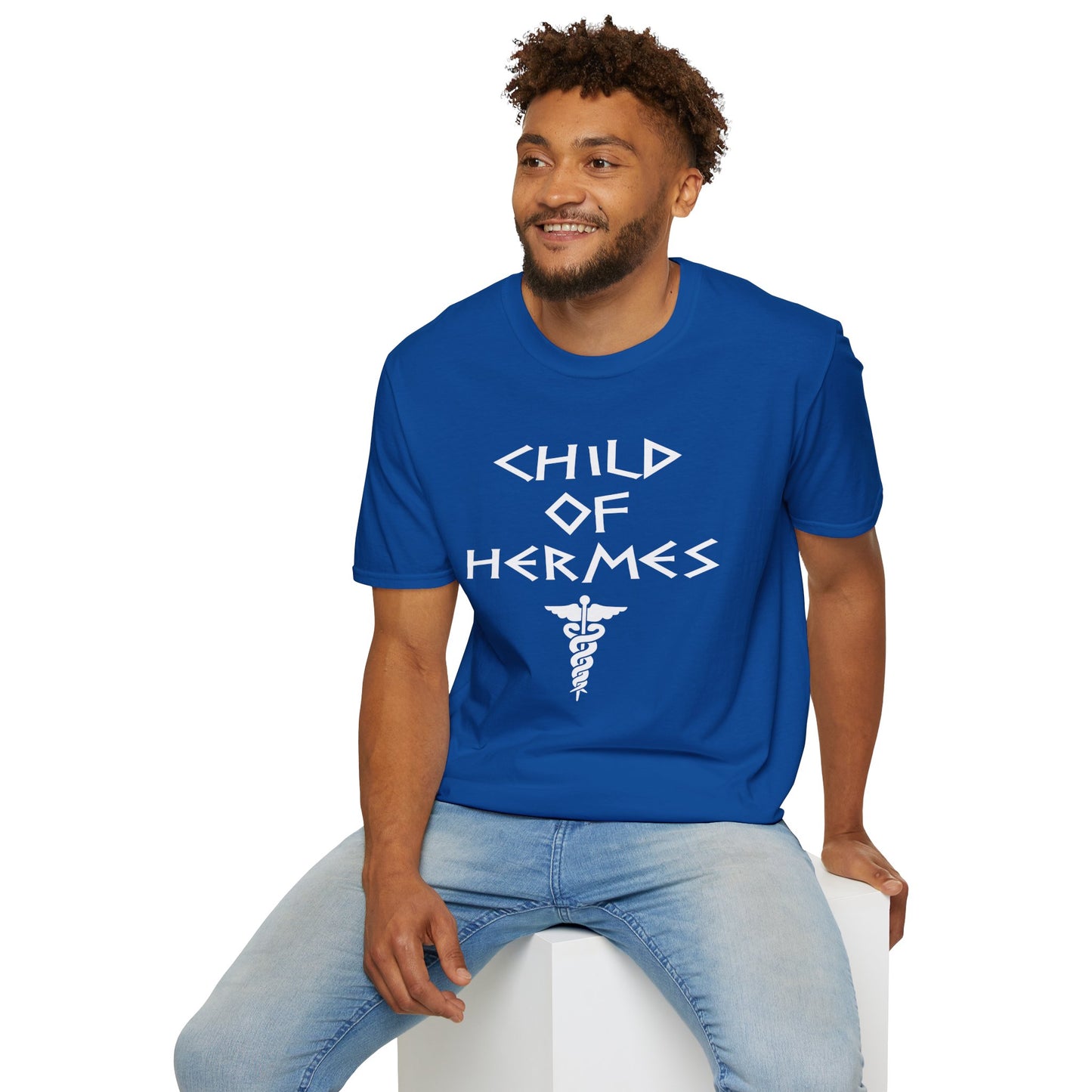 Child of Hermes Greek Mythology Adult T-Shirt