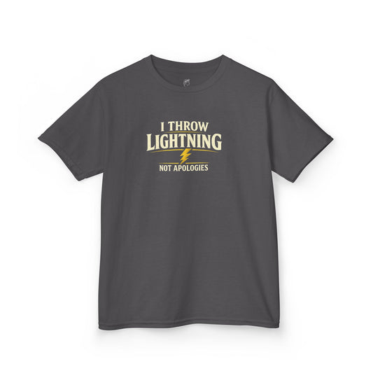 Zeus I Throw Lightning Greek Mythology Youth T-Shirt