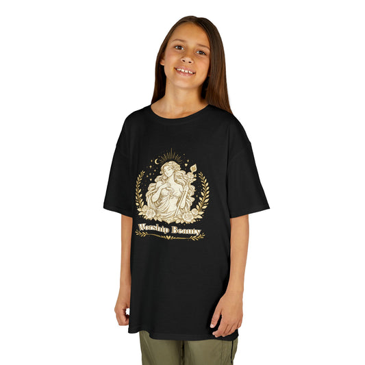 Aphrodite Worship Beauty Greek Mythology Youth T-Shirt