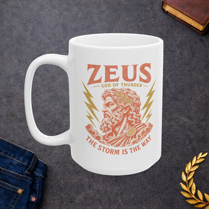 Zeus God of Thunder Greek Mythology Mug