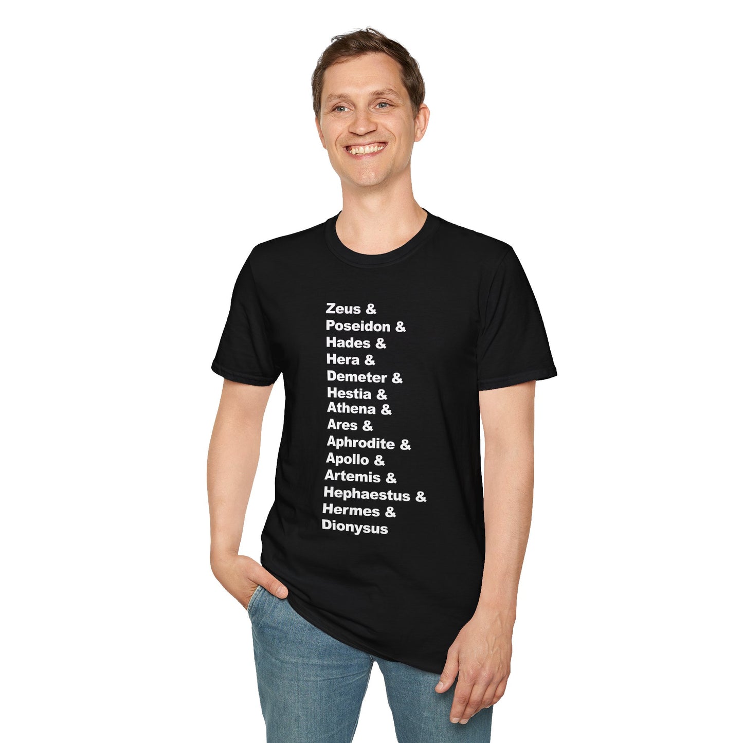 Greek Mythology God Names Adult T-Shirt