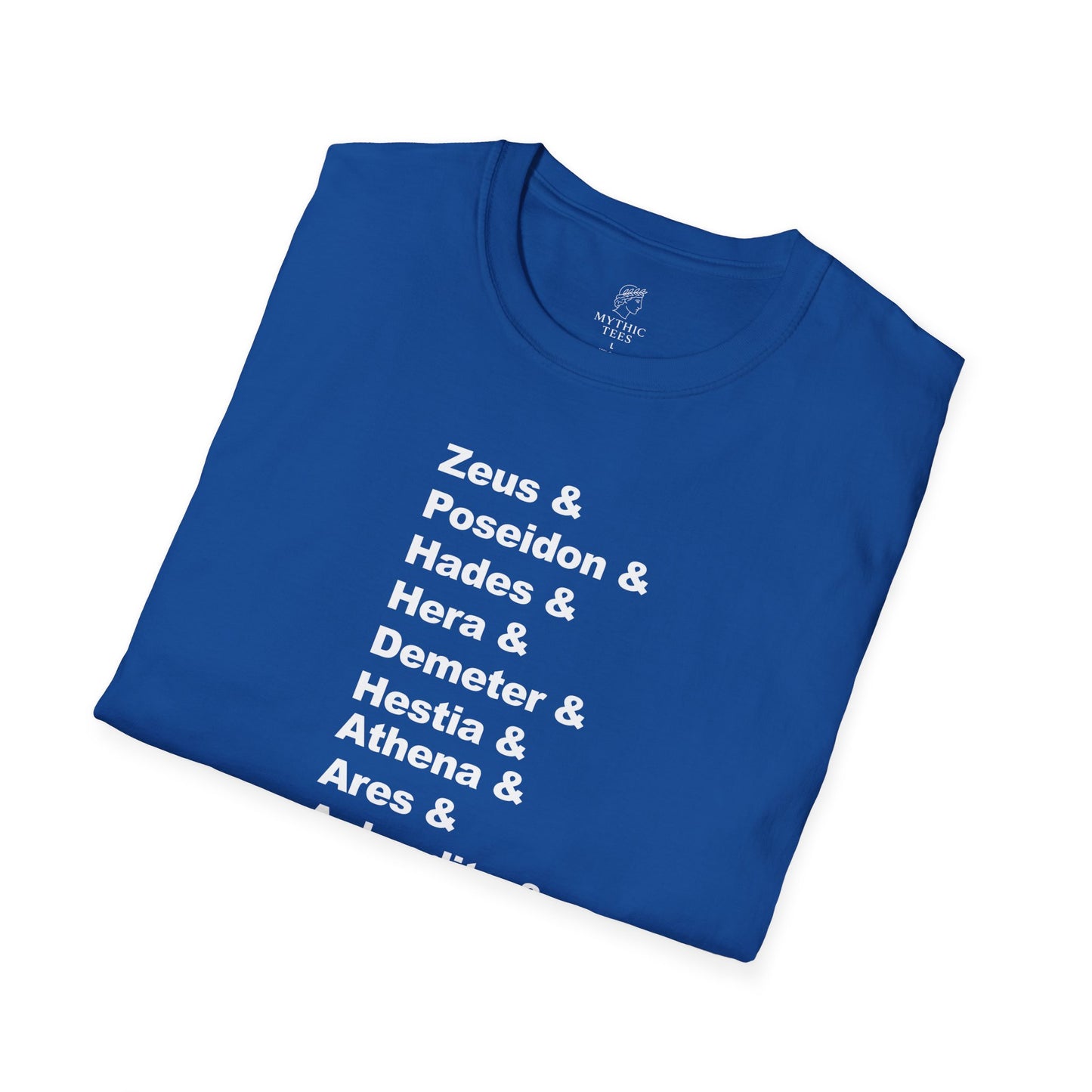 Greek Mythology God Names Adult T-Shirt