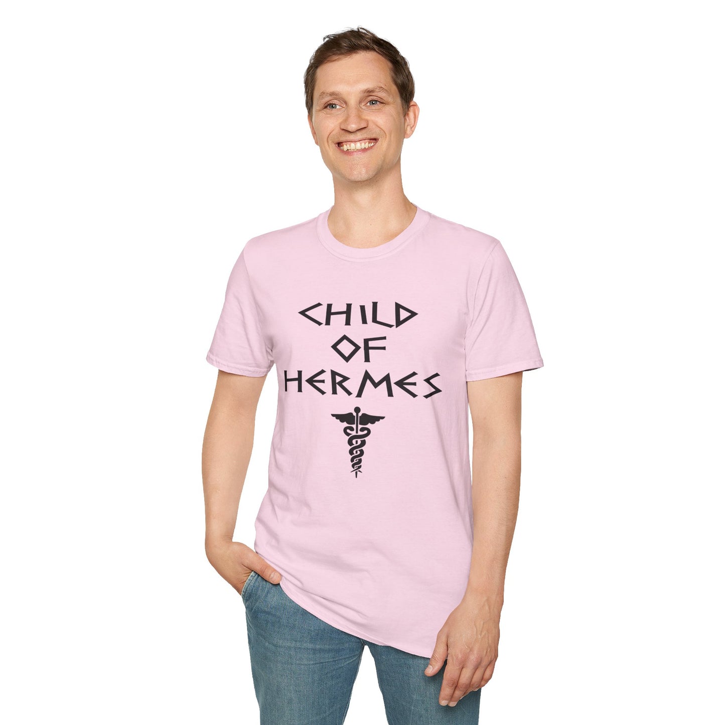 Child of Hermes Greek Mythology Adult T-Shirt