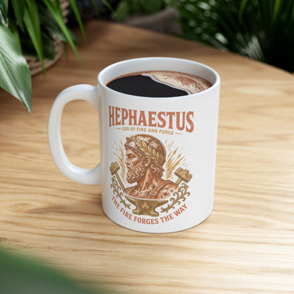 Hephaestus God of Fire Greek Mythology Mug