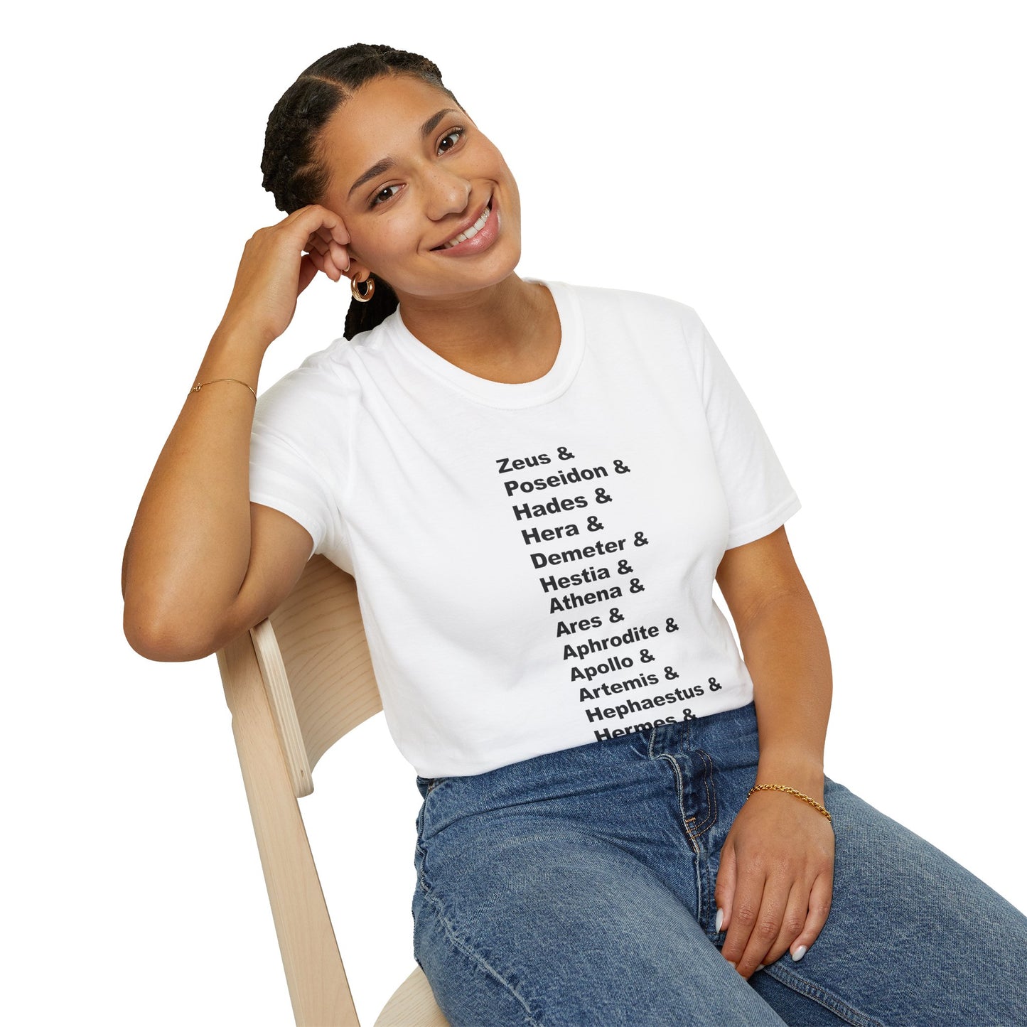 Greek Mythology God Names Adult T-Shirt