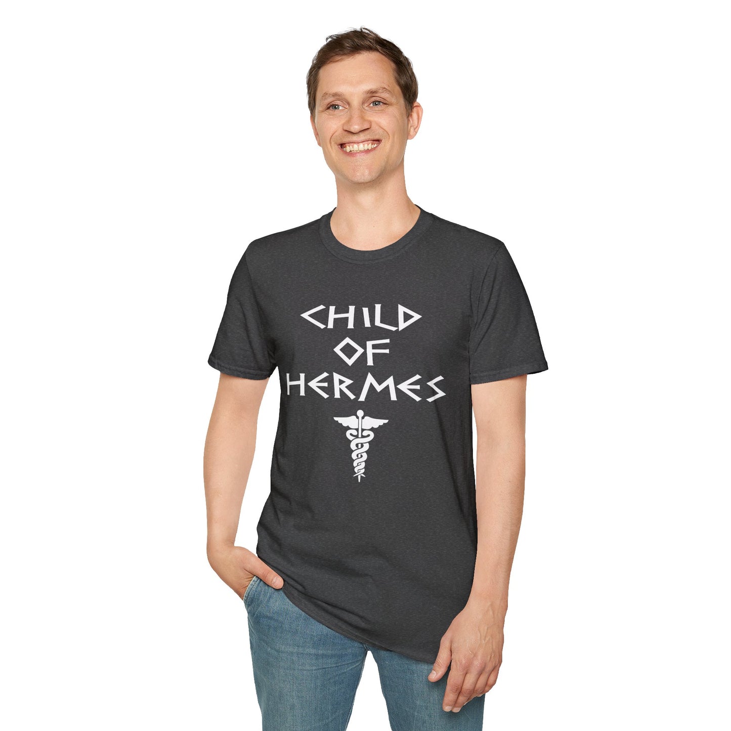 Child of Hermes Greek Mythology Adult T-Shirt