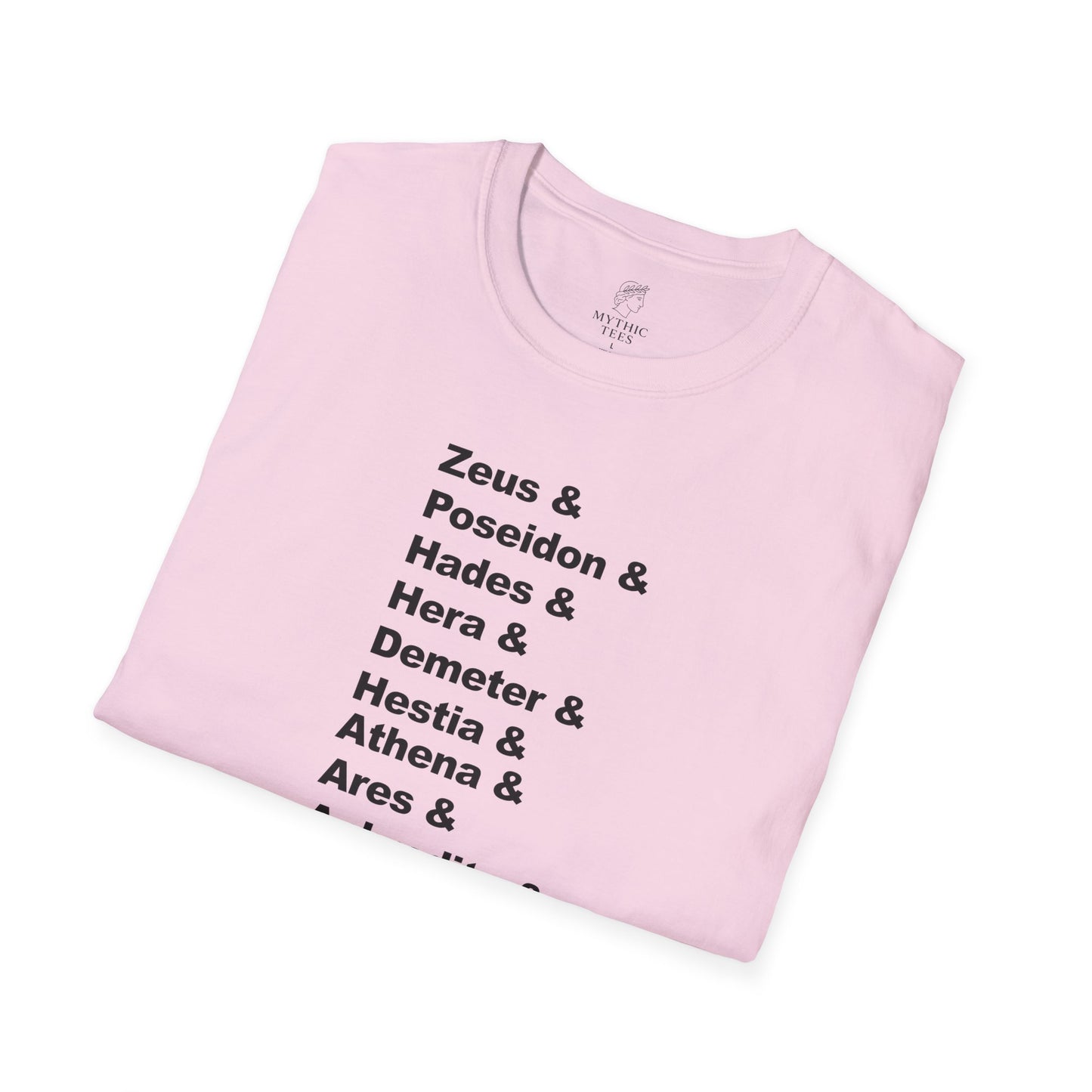 Greek Mythology God Names Adult T-Shirt