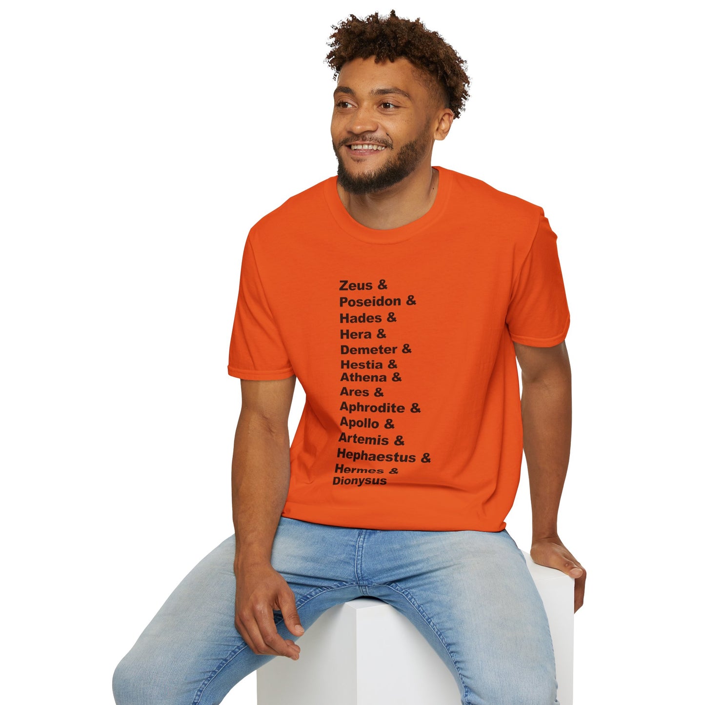 Greek Mythology God Names Adult T-Shirt