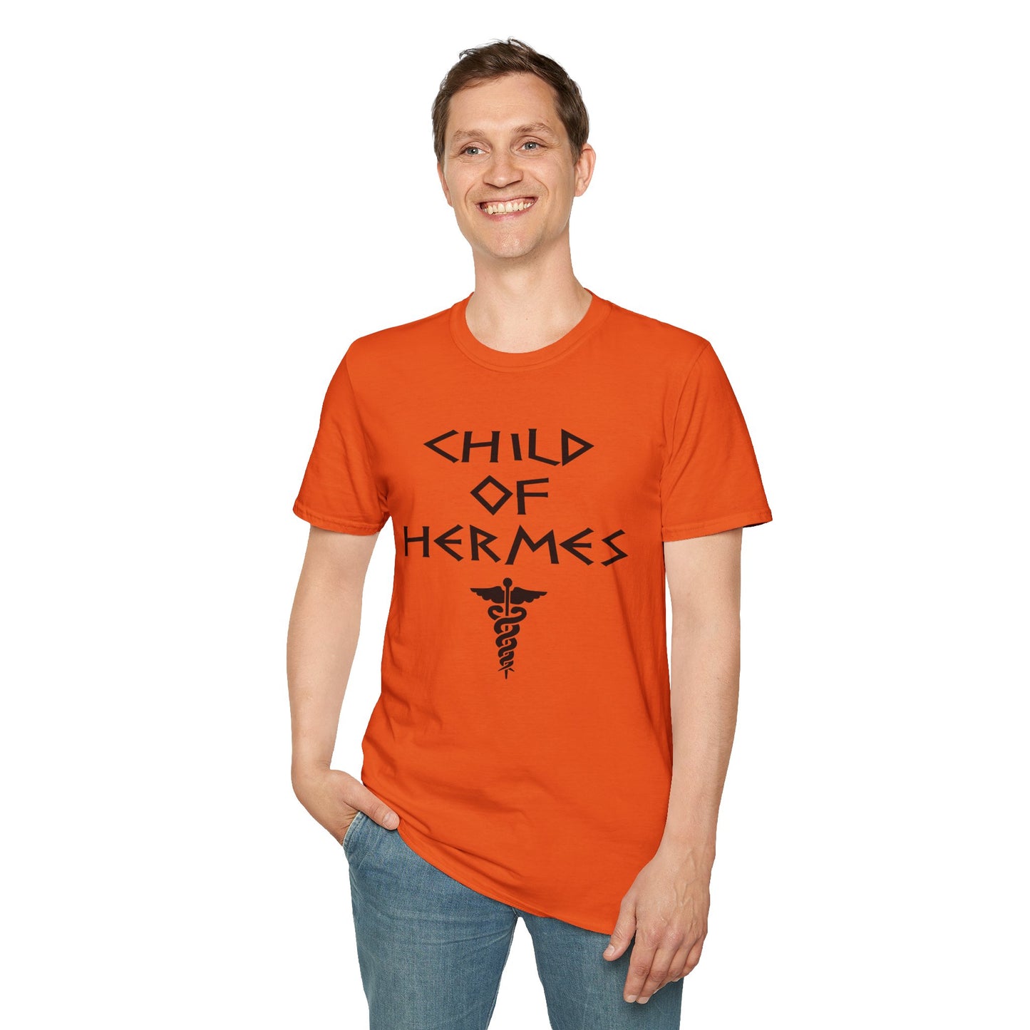 Child of Hermes Greek Mythology Adult T-Shirt
