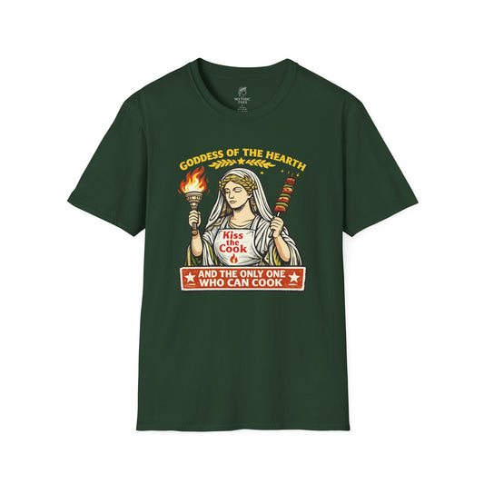 Hestia Goddess of the Hearth Greek Mythology Adult T-Shirt