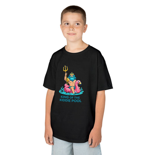 Poseidon King of the Kiddie Pool Greek Mythology Youth T-Shirt