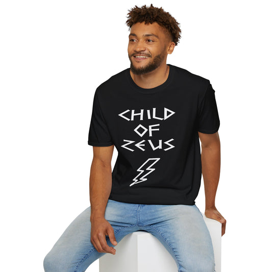 Child of Zeus Greek Mythology Adult T-Shirt