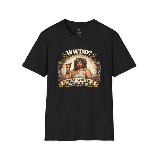 Dionysus What Would Dionysus Do? Greek Mythology Adult T-Shirt