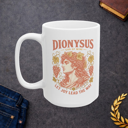 Dionysus God of Wine Greek Mythology Mug