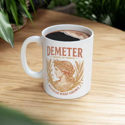 Demeter Goddess of Harvest Greek Mythology Mug