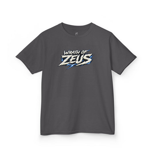 Zeus Wrath of Zeus Greek Mythology Youth T-Shirt