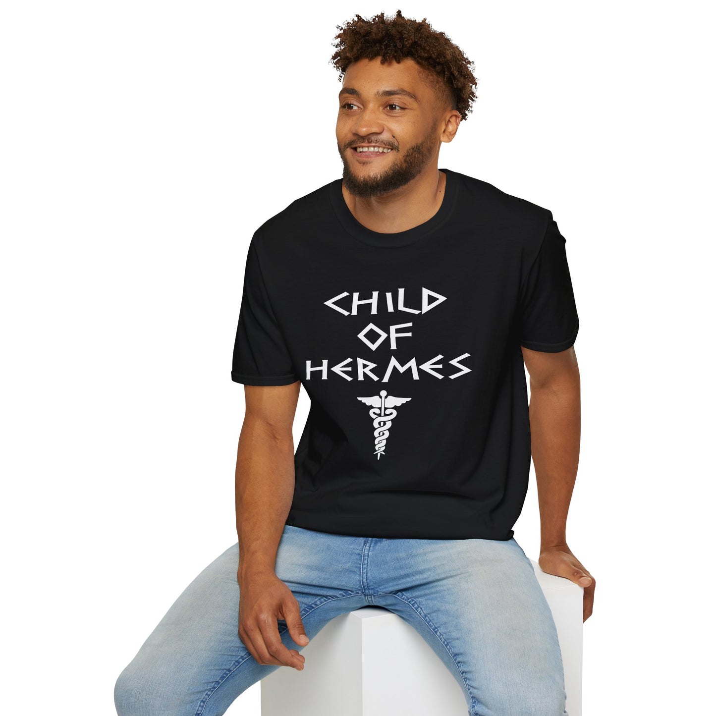 Child of Hermes Greek Mythology Adult T-Shirt
