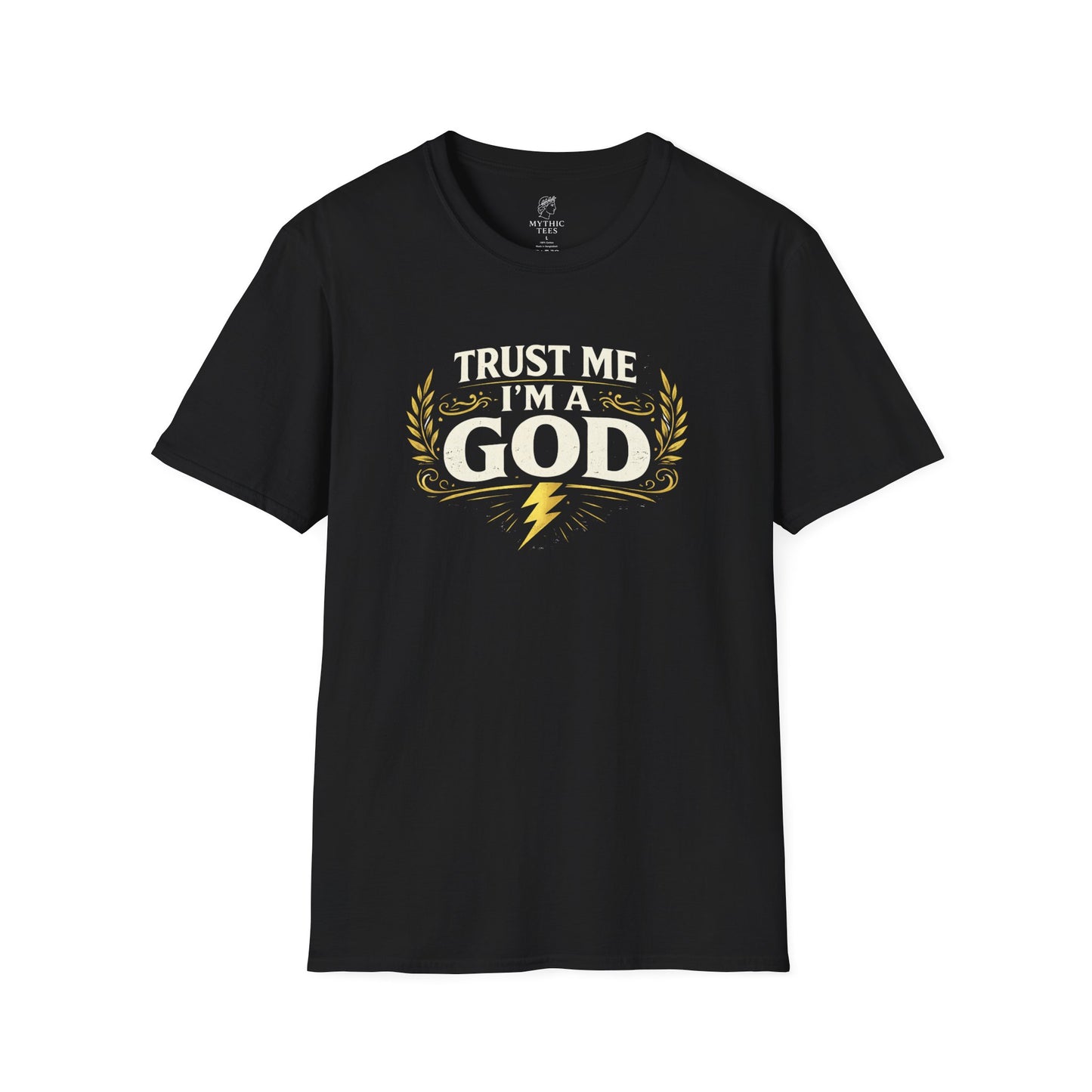 Zeus Trust Me I'm a God Greek Mythology Adult T-Shirt