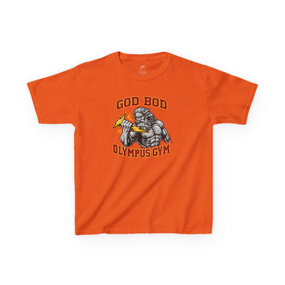 Zeus God Bod Olympus Gym Greek Mythology Youth T-Shirt