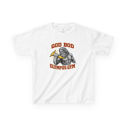 Zeus God Bod Olympus Gym Greek Mythology Youth T-Shirt
