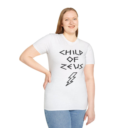 Child of Zeus Greek Mythology Adult T-Shirt