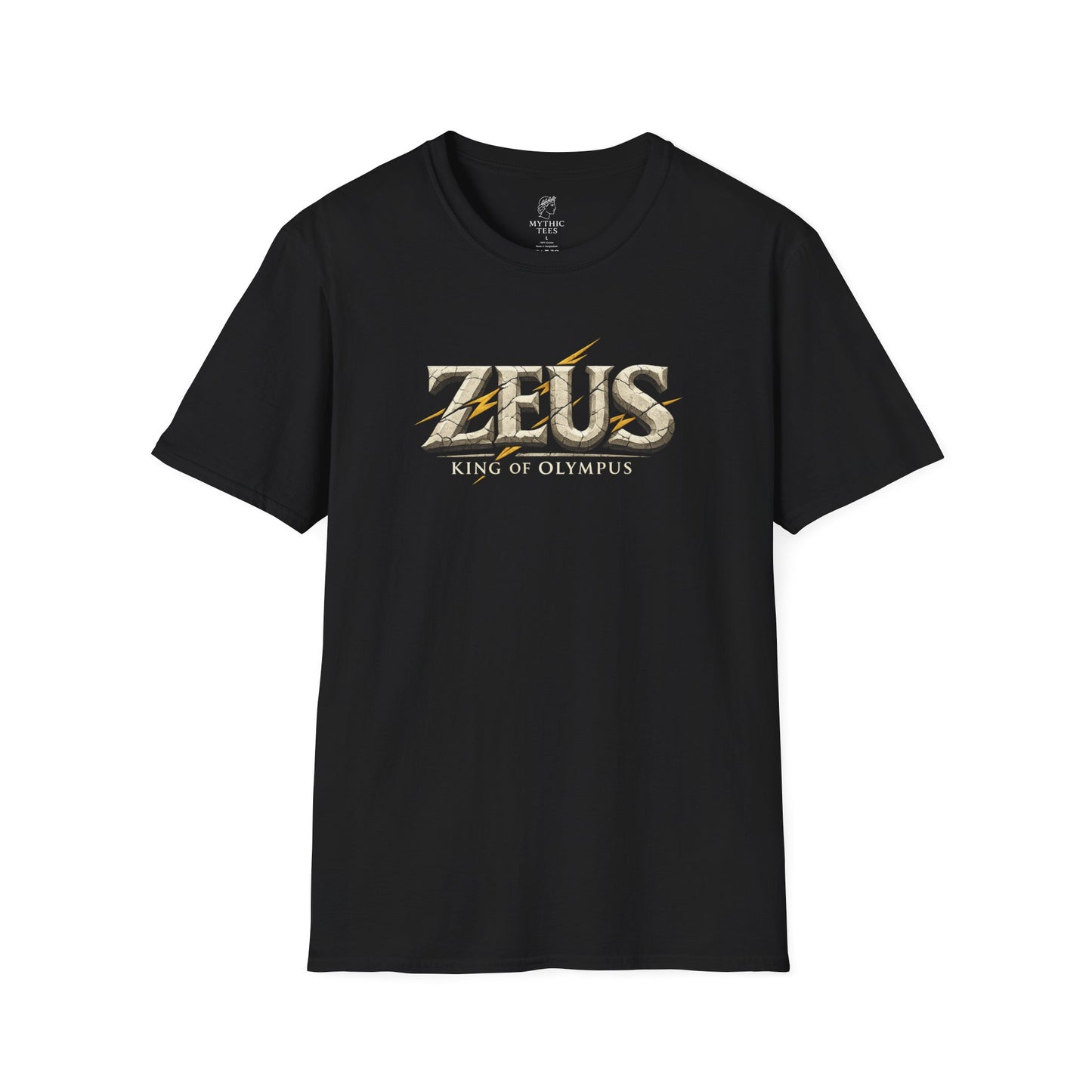 Zeus King of Olympus Greek Mythology Adult T-Shirt