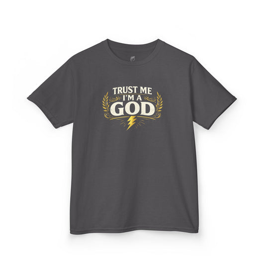 Zeus Trust Me I'm a God Greek Mythology Youth T-Shirt