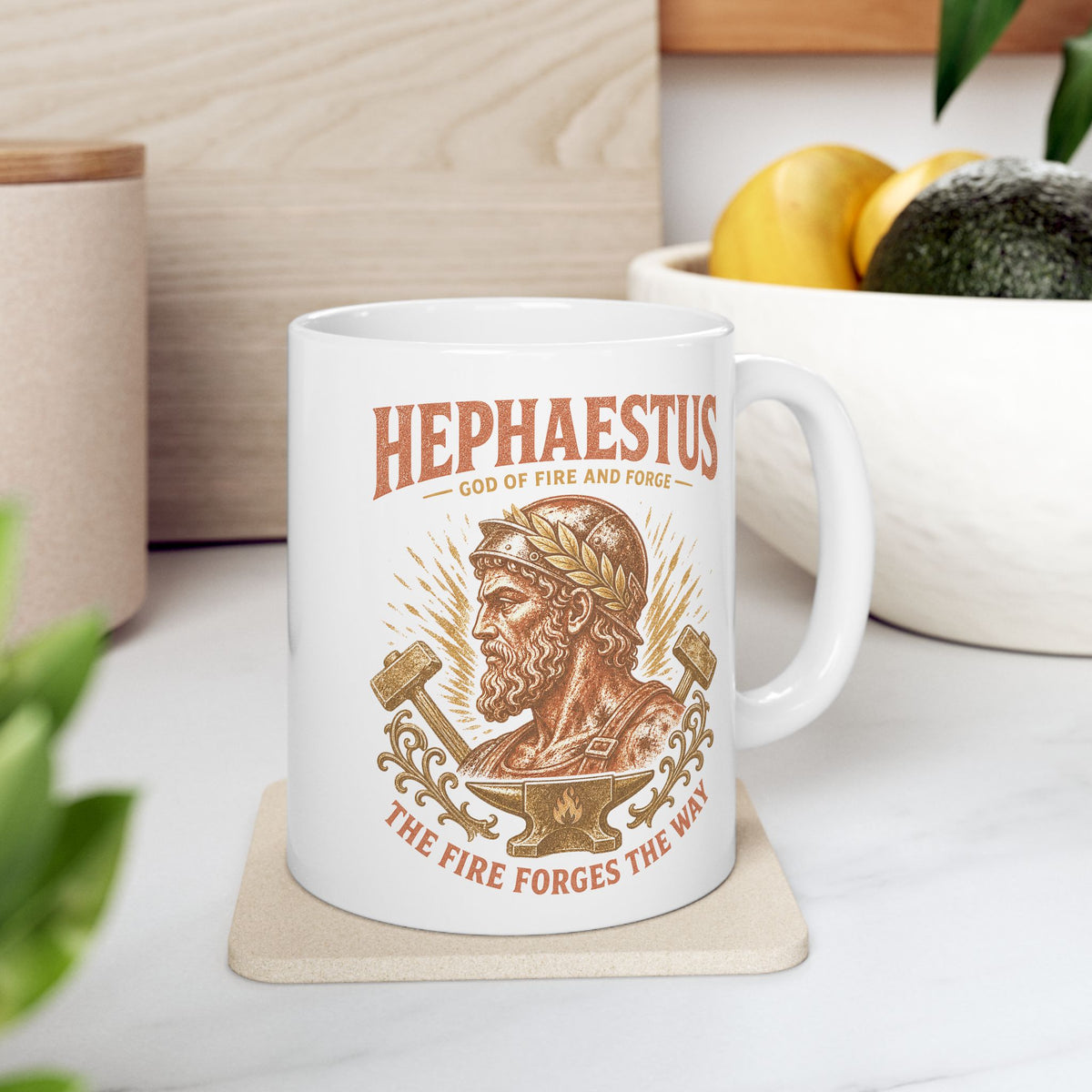 Hephaestus God of Fire Greek Mythology Mug