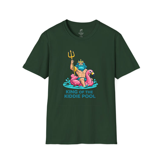 Poseidon King of the Kiddie Pool Greek Mythology Adult T-Shirt