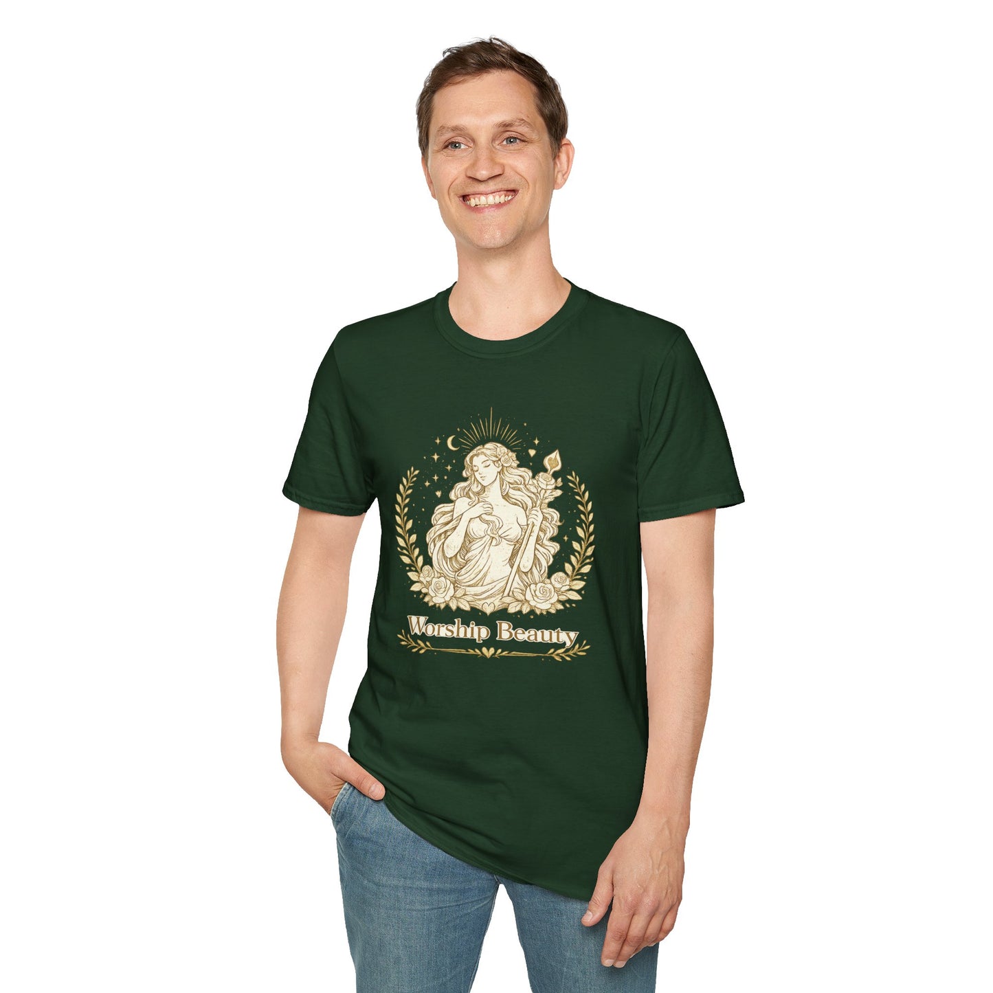 Aphrodite Worship Beauty Greek Mythology Adult T-Shirt