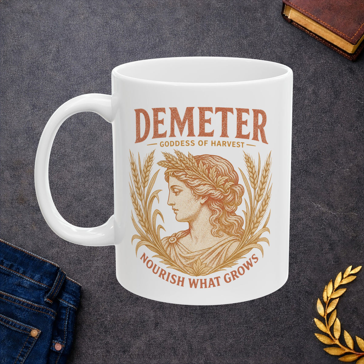 Demeter Goddess of Harvest Greek Mythology Mug