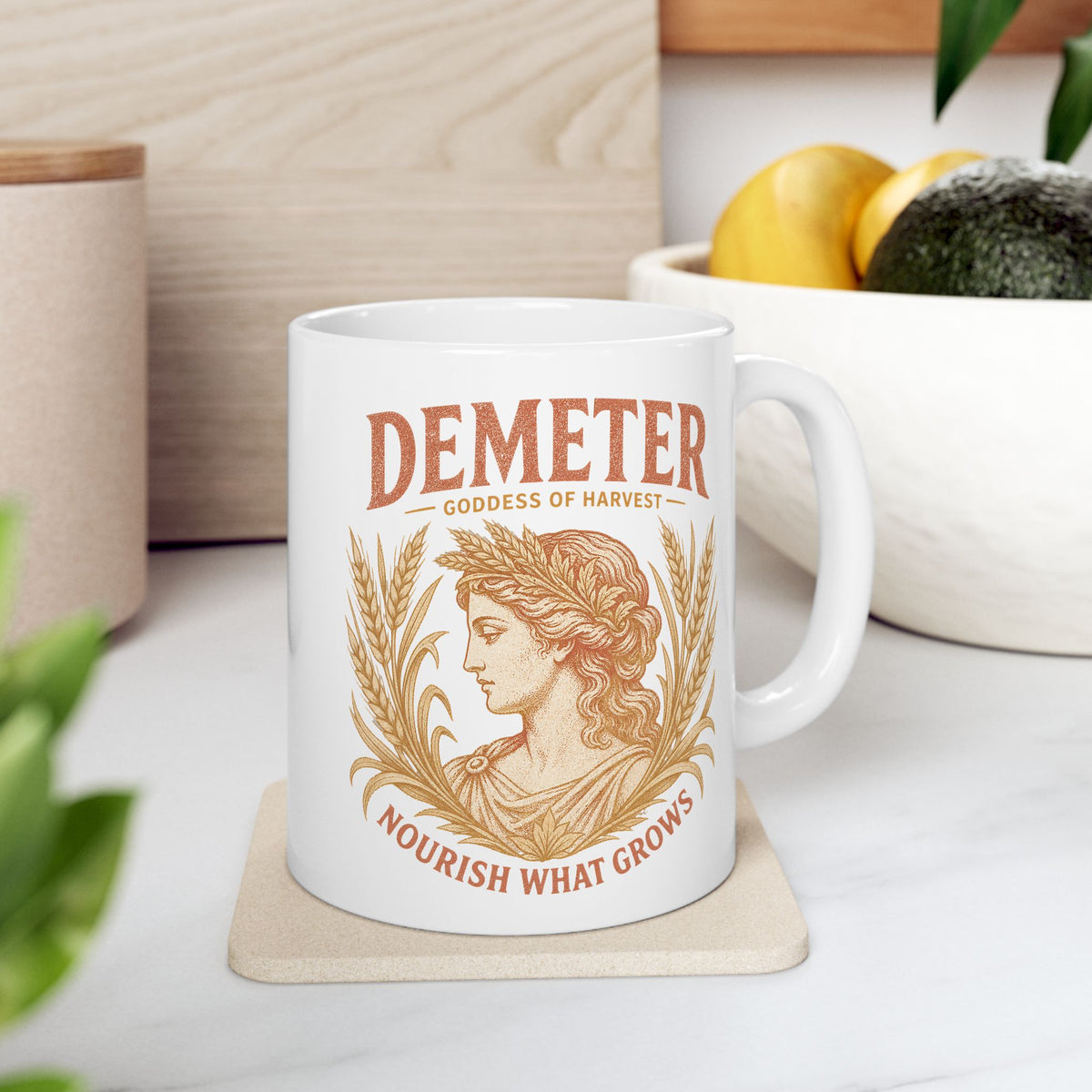 Demeter Goddess of Harvest Greek Mythology Mug