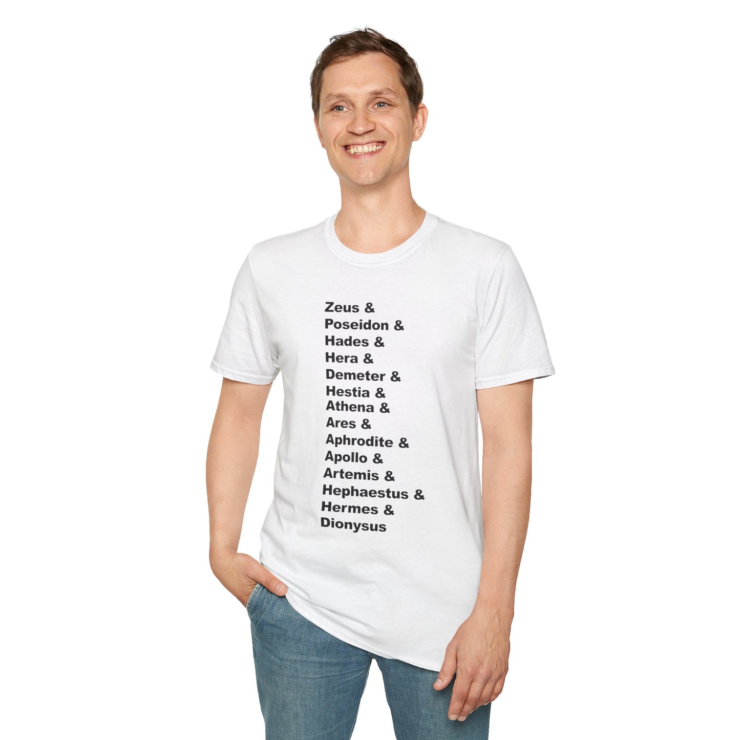 Greek Mythology God Names Adult T-Shirt