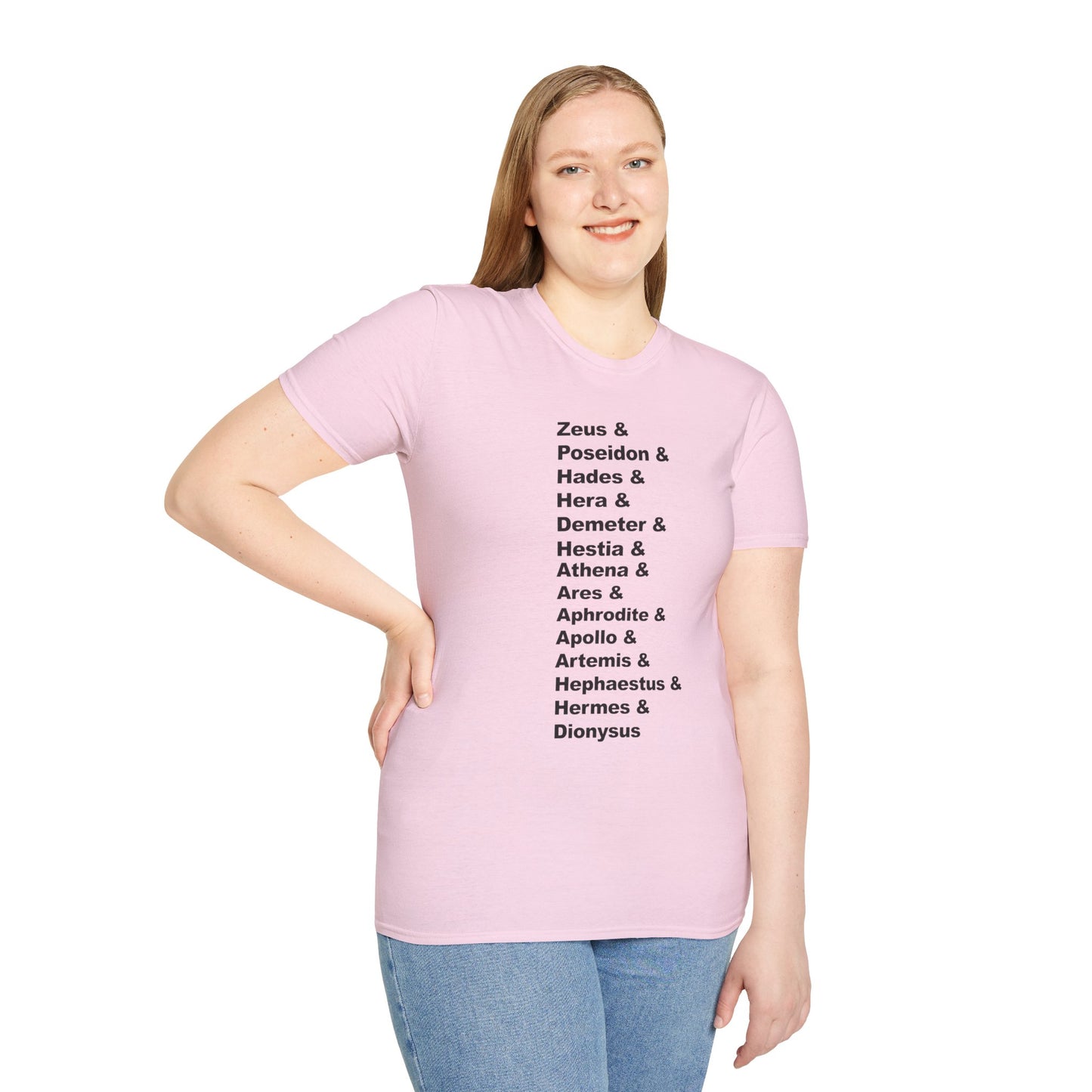 Greek Mythology God Names Adult T-Shirt