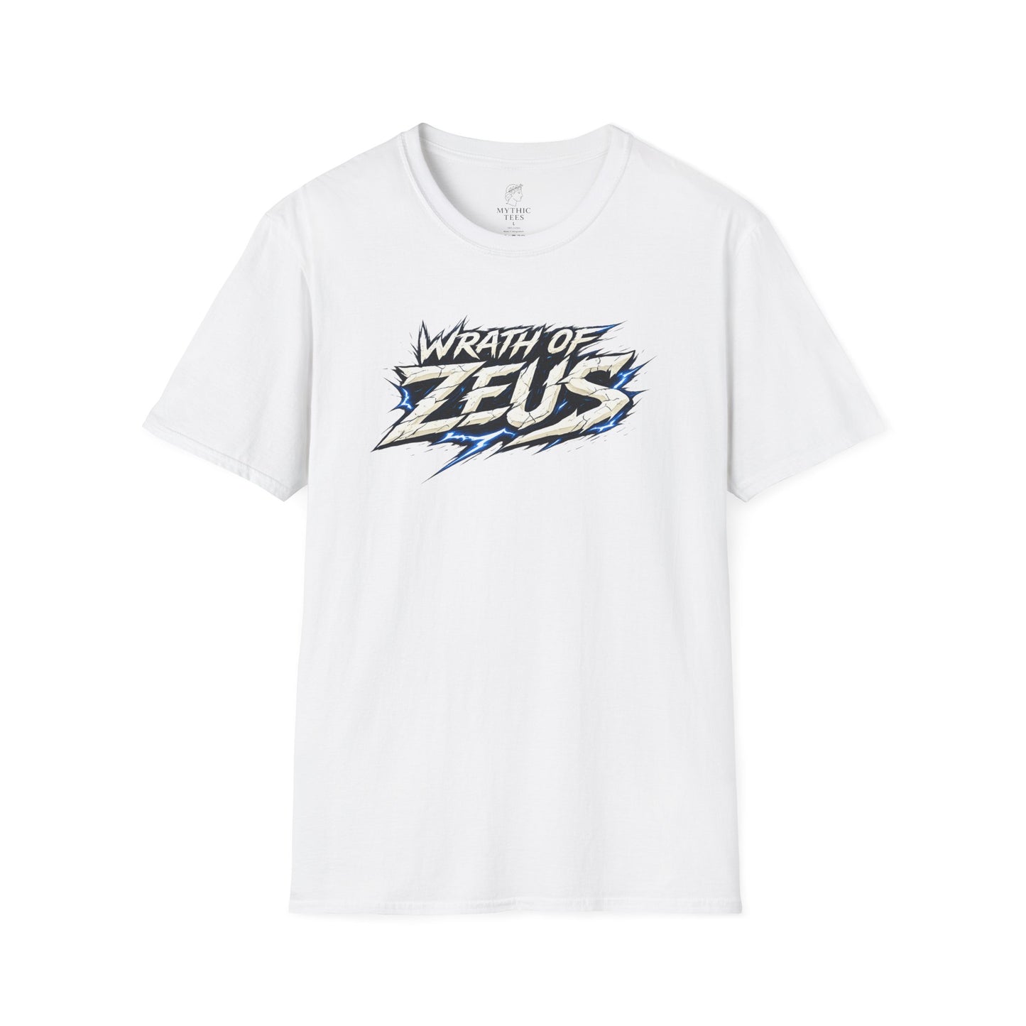 Zeus Wrath of Zeus Greek Mythology Adult T-Shirt