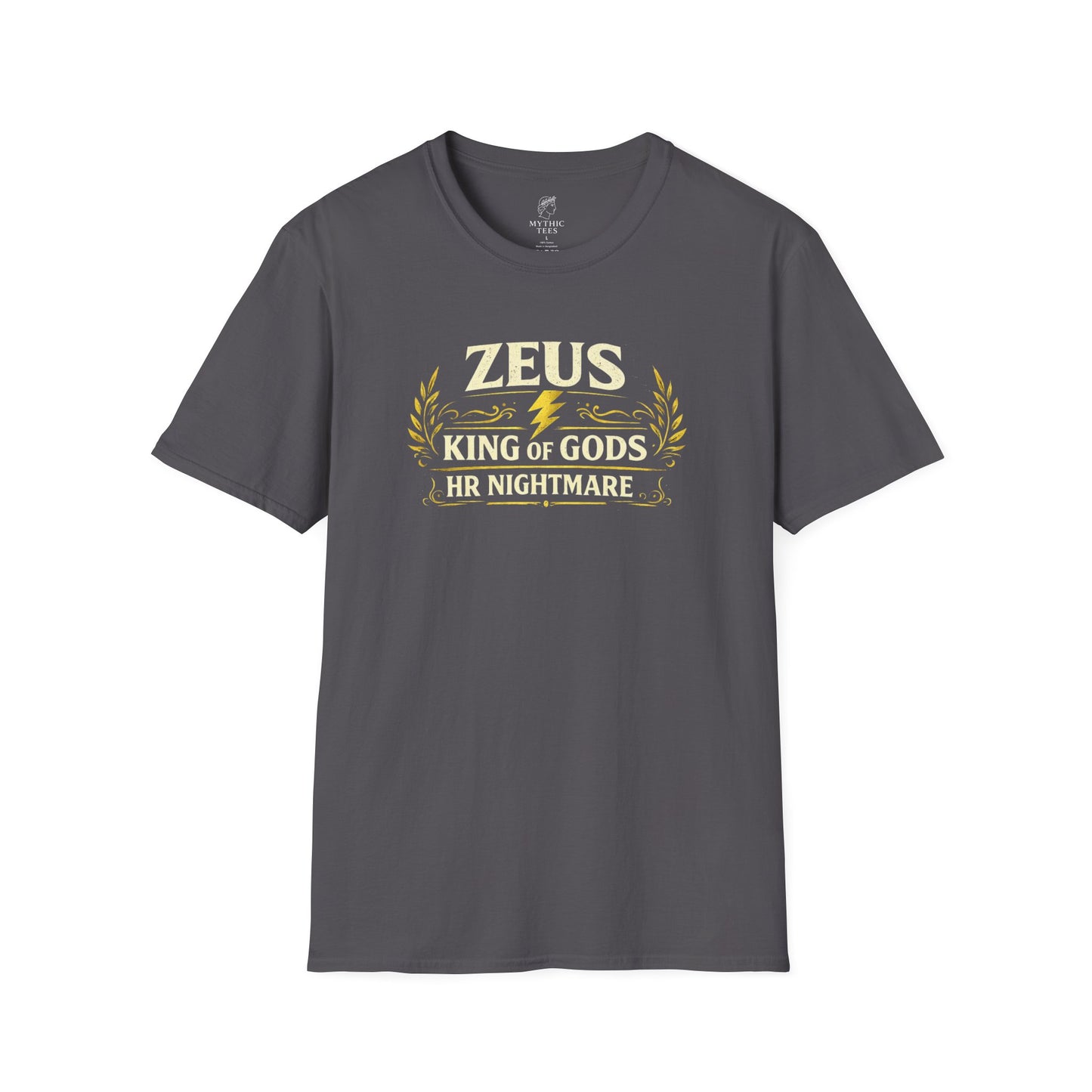 Zeus King of the Gods HR Nightmare Greek Mythology Adult T-Shirt
