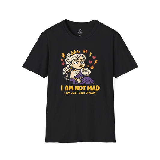 Hera I am Not Mad I am Just Very Aware Greek Mythology Adult T-Shirt