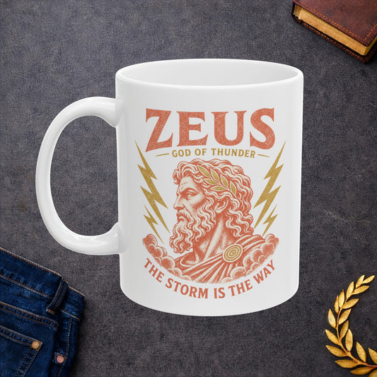 Zeus God of Thunder Greek Mythology Mug