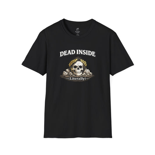 Hades Dead Inside Greek Mythology Adult T-Shirt