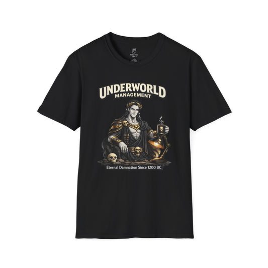 Hades Underworld Management Greek Mythology Adult T-Shirt