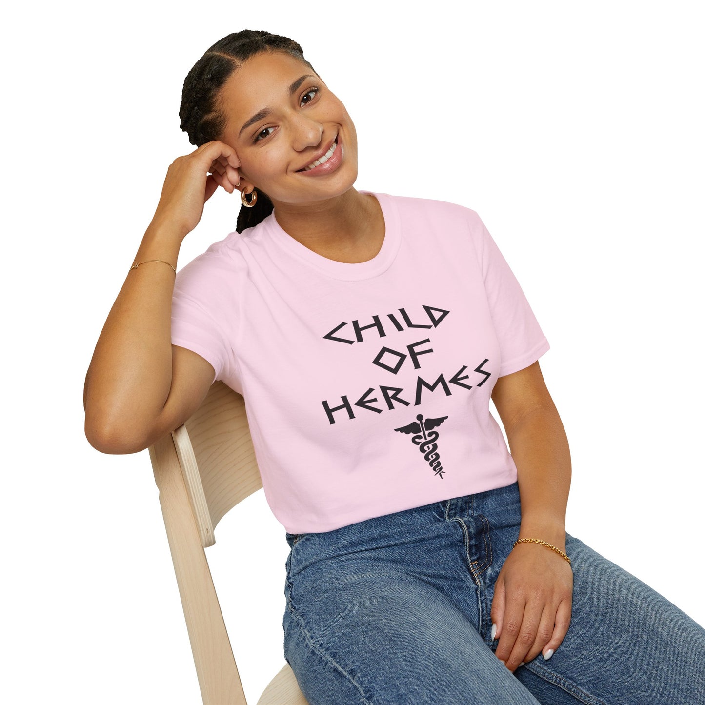 Child of Hermes Greek Mythology Adult T-Shirt