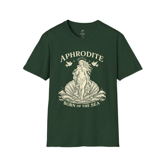 Aphrodite Born of the Sea Greek Mythology Adult T-Shirt