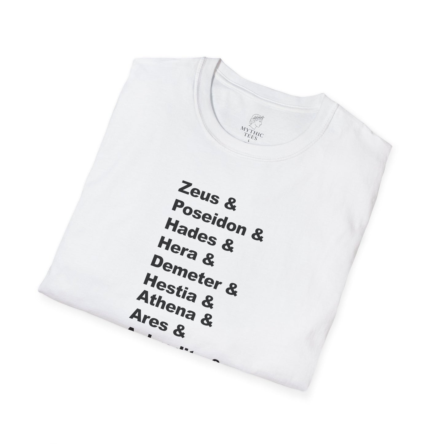 Greek Mythology God Names Adult T-Shirt