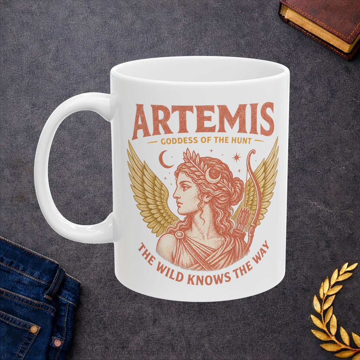 Artemis Goddess of the Hunt Greek Mythology Mug
