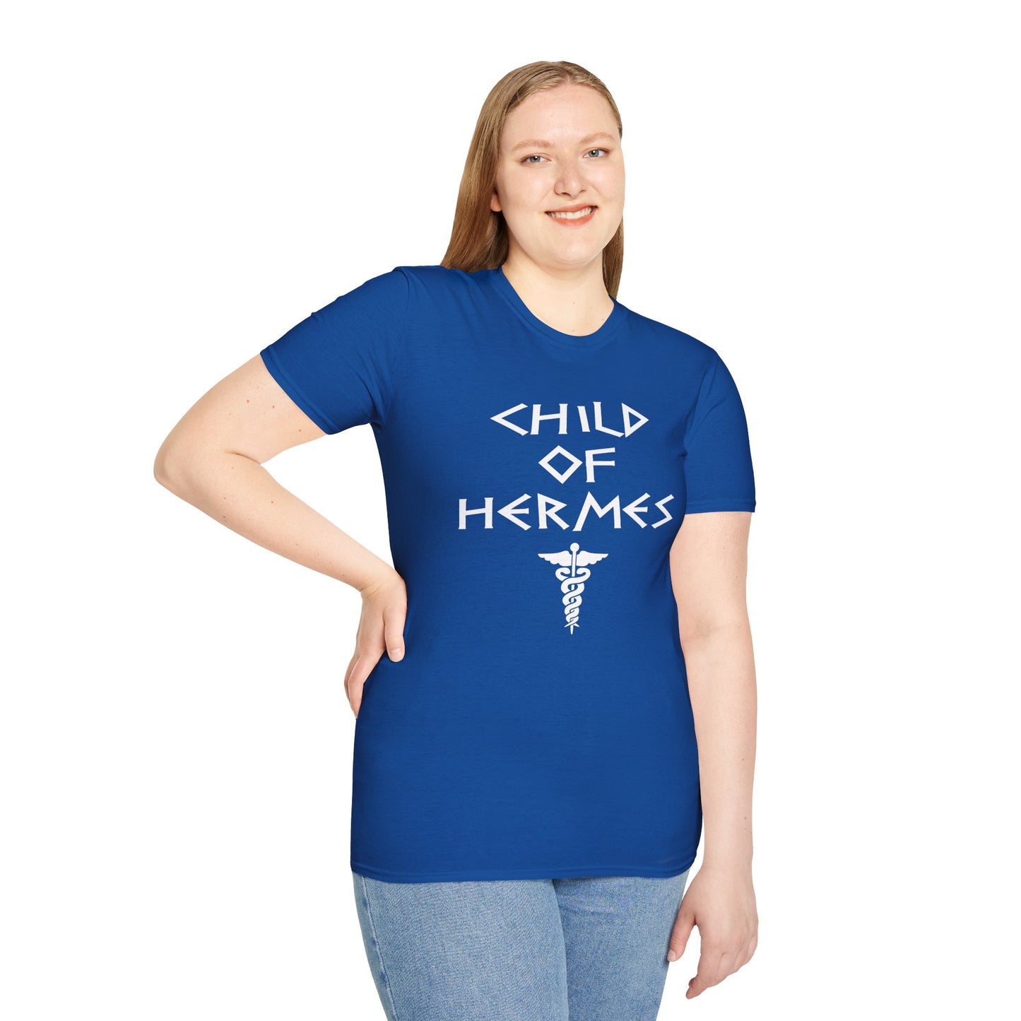 Child of Hermes Greek Mythology Adult T-Shirt