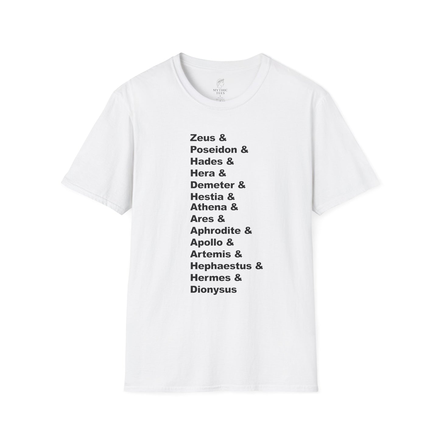 Greek Mythology God Names Adult T-Shirt
