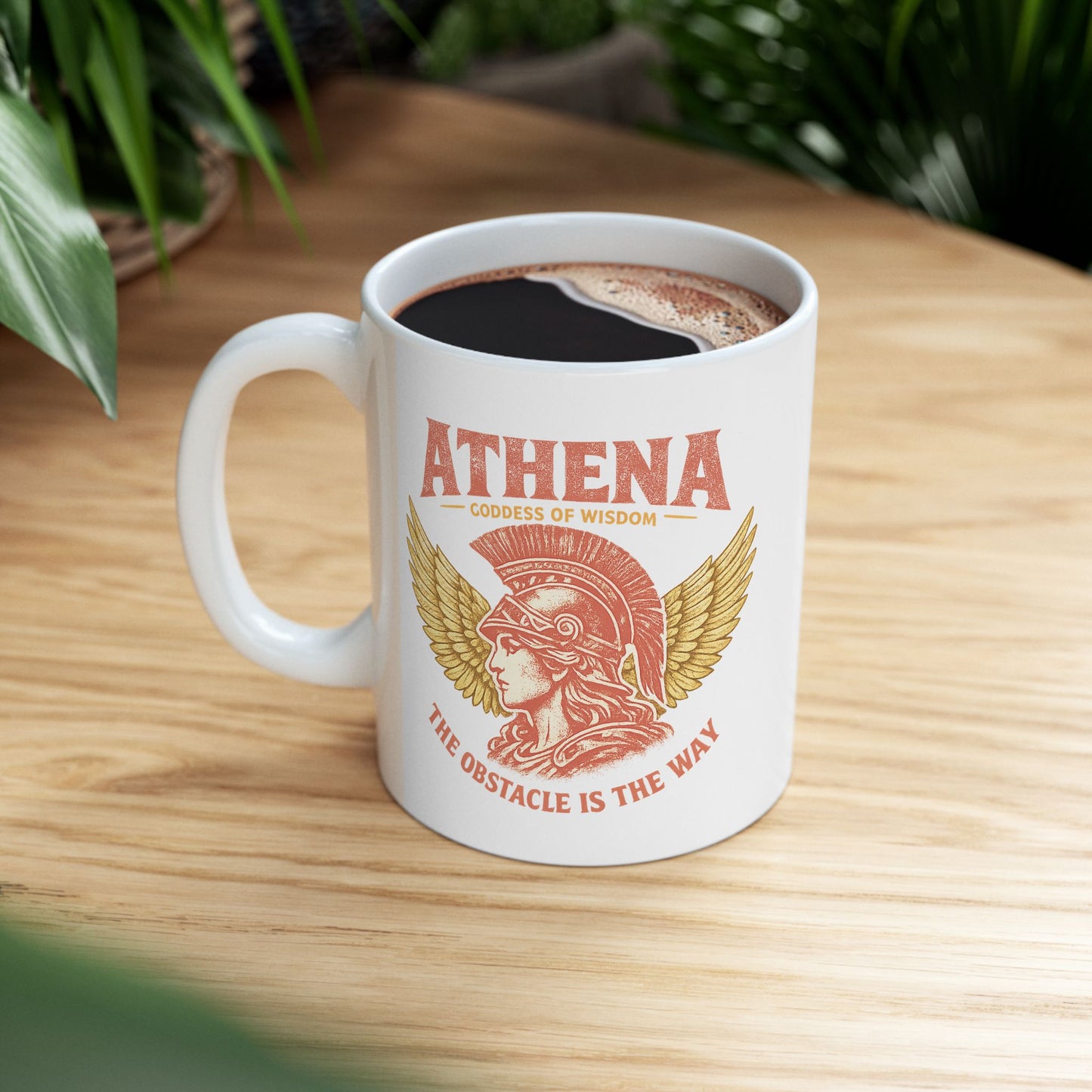 Athena Goddess of Wisdom Ceramic Mug